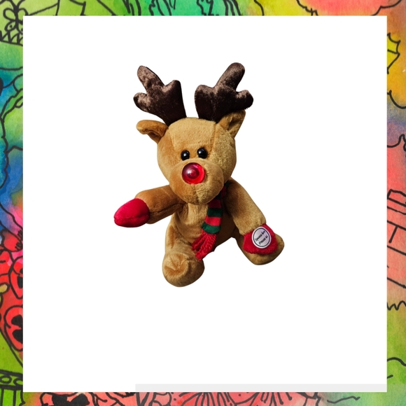 Reindeer sears 1999 holiday plush - Picture 2 of 3